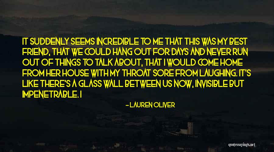 Invisible Wall Quotes By Lauren Oliver Invisible Wall Quotes By Lauren Oliver