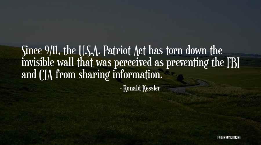 Invisible Wall Quotes By Ronald Kessler Invisible Wall Quotes By Ronald Kessler
