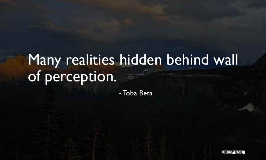 Invisible Wall Quotes By Toba Beta