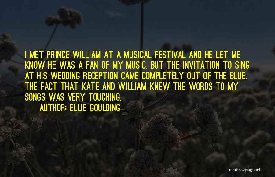 Invitation For Wedding Quotes By Ellie Goulding