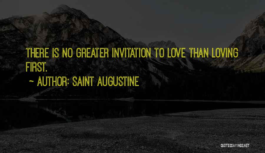 Invitations Quotes By Saint Augustine