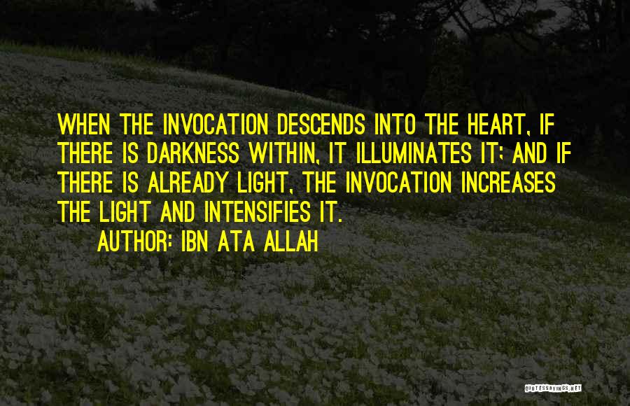 Invocation Quotes By Ibn Ata Allah