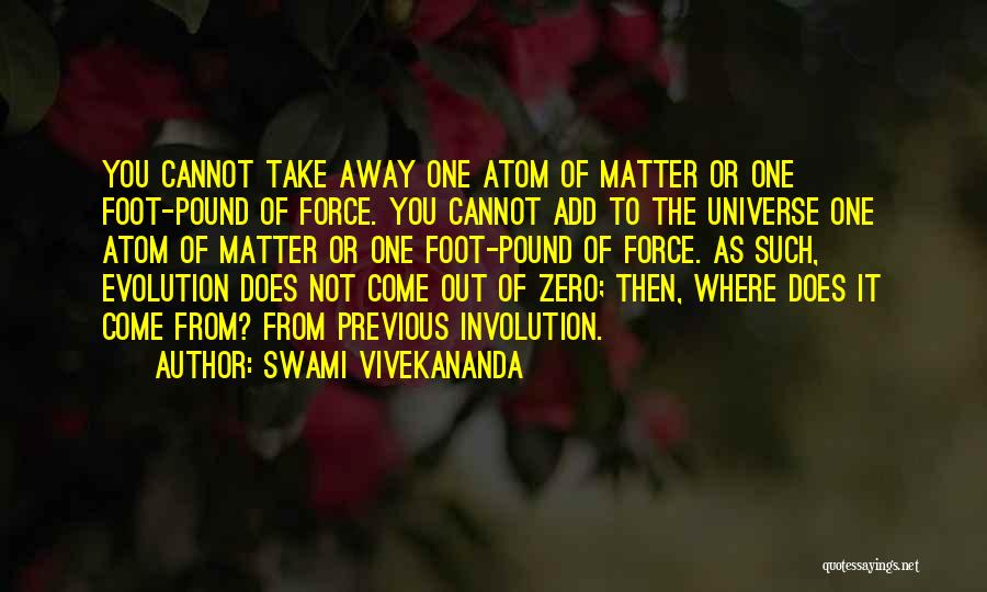 Involution Quotes By Swami Vivekananda