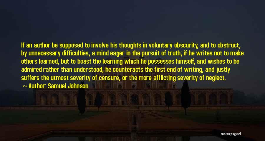 Involve Quotes By Samuel Johnson