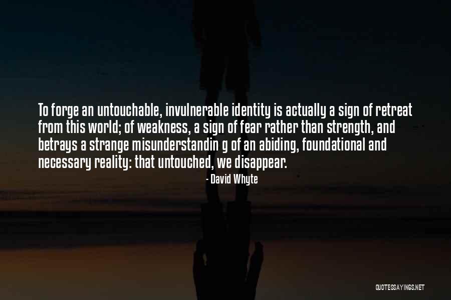 Invulnerable Quotes By David Whyte Invulnerable Quotes By David Whyte