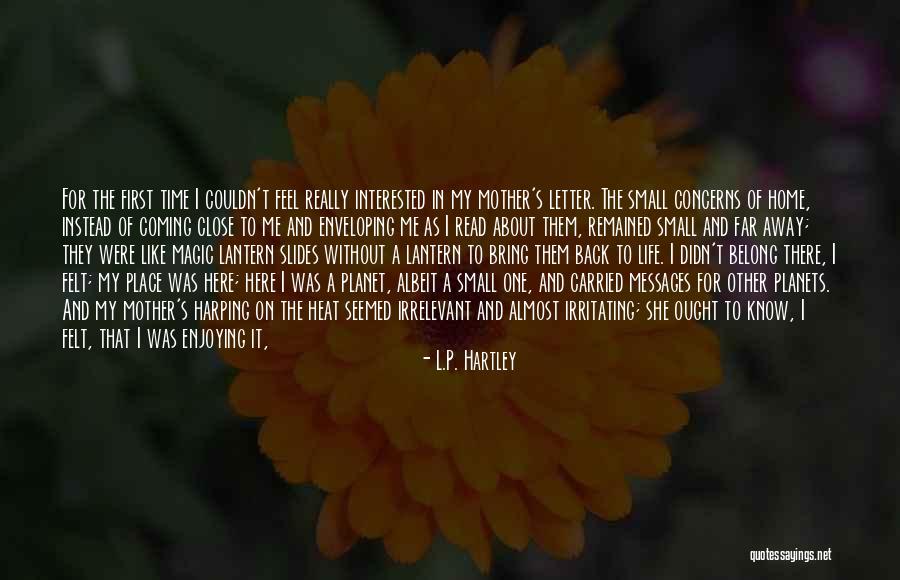 Invulnerable Quotes By L.P. Hartley Invulnerable Quotes By L.P. Hartley
