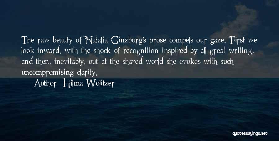 Inward Beauty Quotes By Hilma Wolitzer