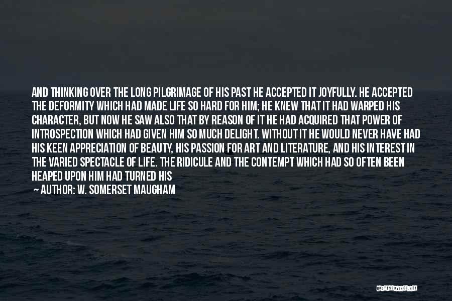 Inward Beauty Quotes By W. Somerset Maugham