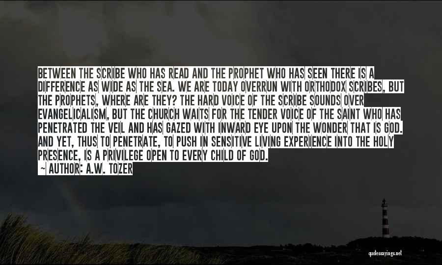 Inward Eye Quotes By A.W. Tozer