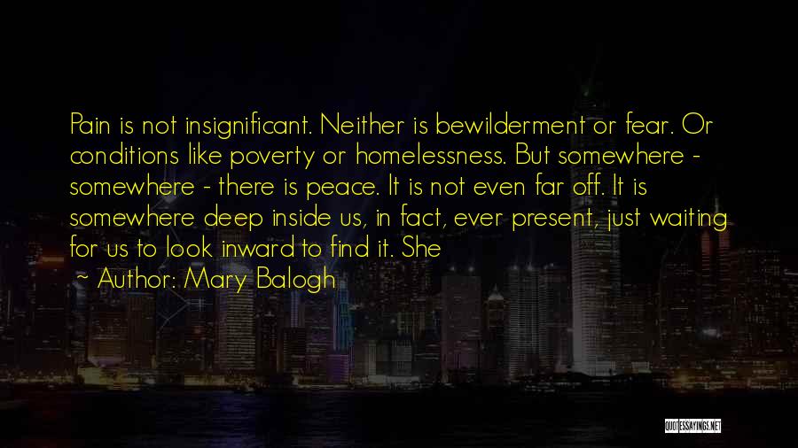 Inward Peace Quotes By Mary Balogh