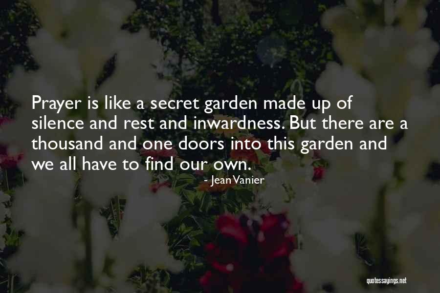 Inwardness Quotes By Jean Vanier Inwardness Quotes By Jean Vanier