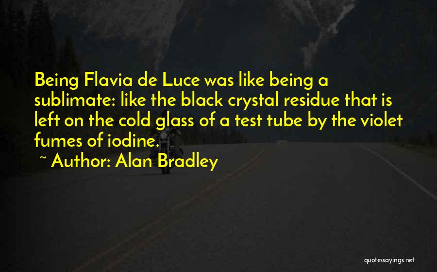 Iodine Quotes By Alan Bradley