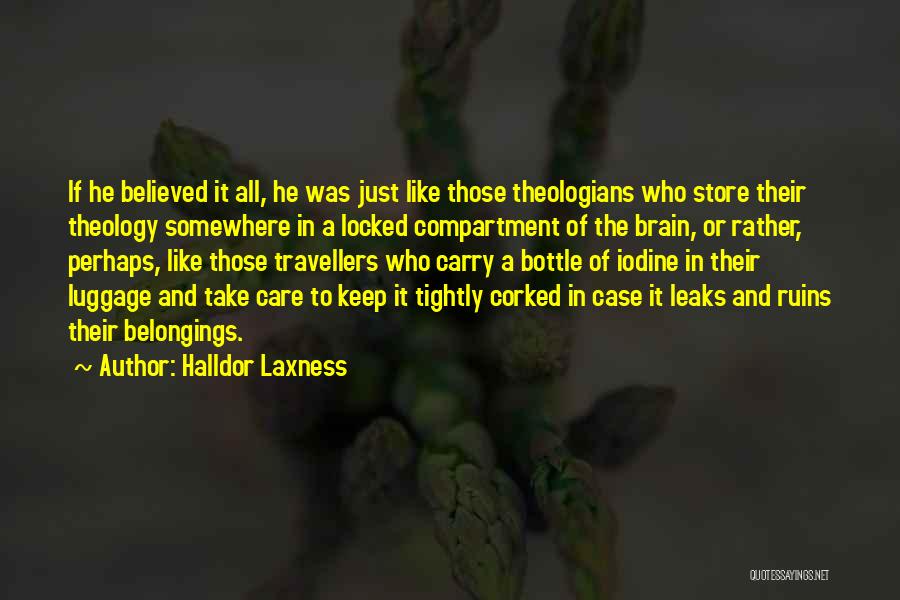 Iodine Quotes By Halldor Laxness