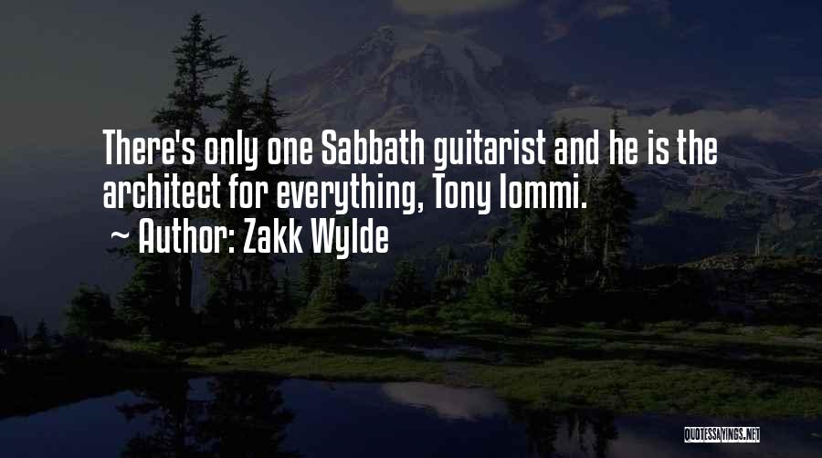 Iommi Quotes By Zakk Wylde