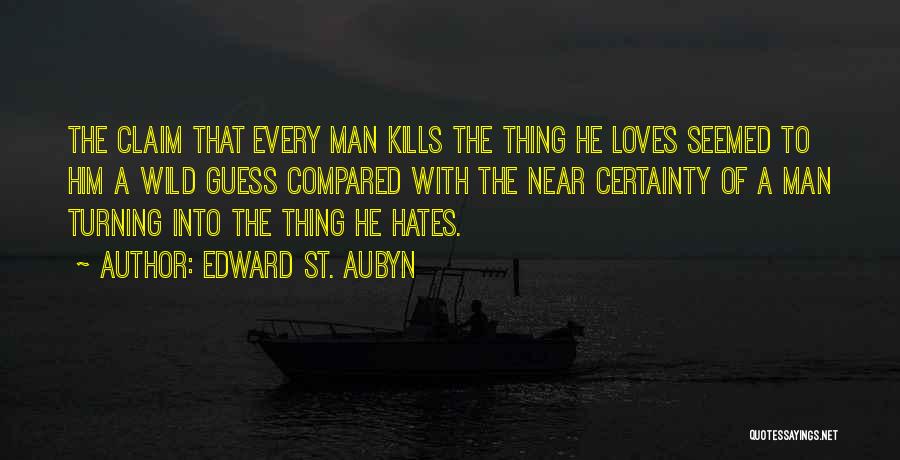 Ions Chart Quotes By Edward St. Aubyn