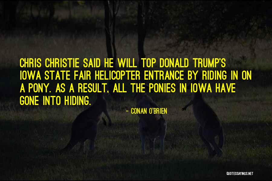 Iowa Quotes By Conan O'Brien