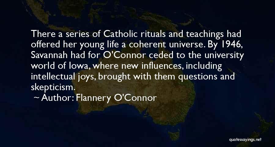 Iowa Quotes By Flannery O'Connor