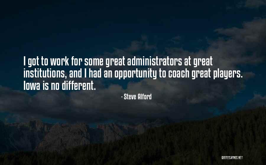 Iowa Quotes By Steve Alford