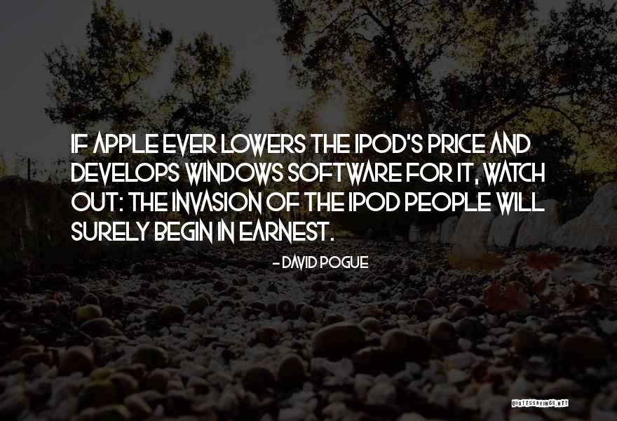 Ipods Or Quotes By David Pogue Ipods Or Quotes By David Pogue