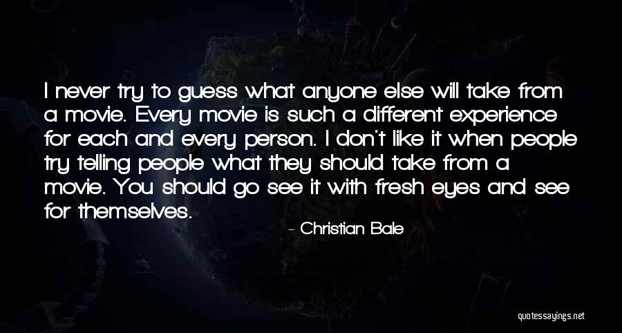 Ira Chernova Quotes By Christian Bale Ira Chernova Quotes By Christian Bale