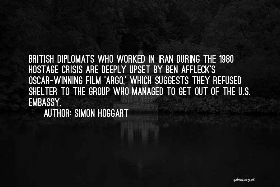 Iran Hostage Quotes By Simon Hoggart