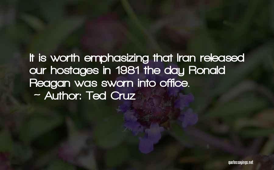 Iran Hostage Quotes By Ted Cruz