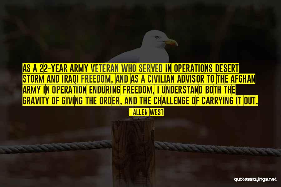 Iraqi Freedom Quotes By Allen West Iraqi Freedom Quotes By Allen West