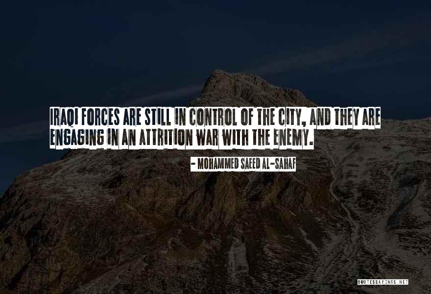 Iraqi War Quotes By Mohammed Saeed Al-Sahaf
