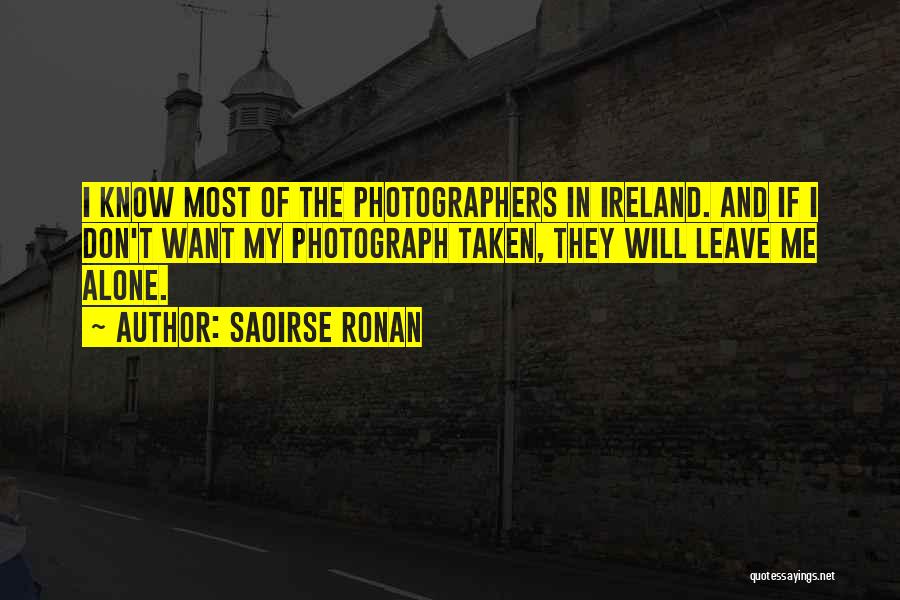 Ireland Quotes By Saoirse Ronan