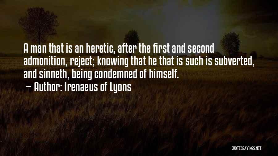 Irenaeus Of Lyons Quotes 1366147