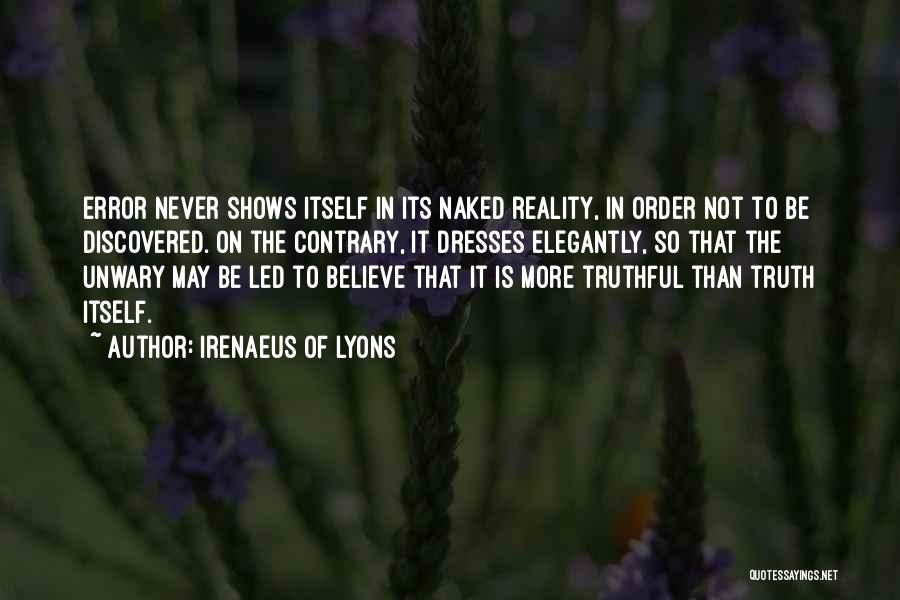 Irenaeus Of Lyons Quotes 1419317