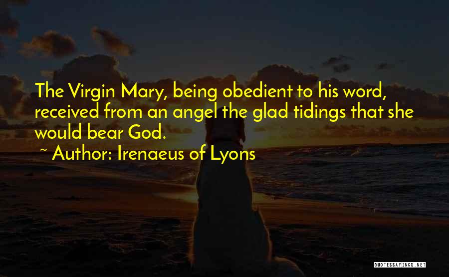 Irenaeus Of Lyons Quotes 1894618