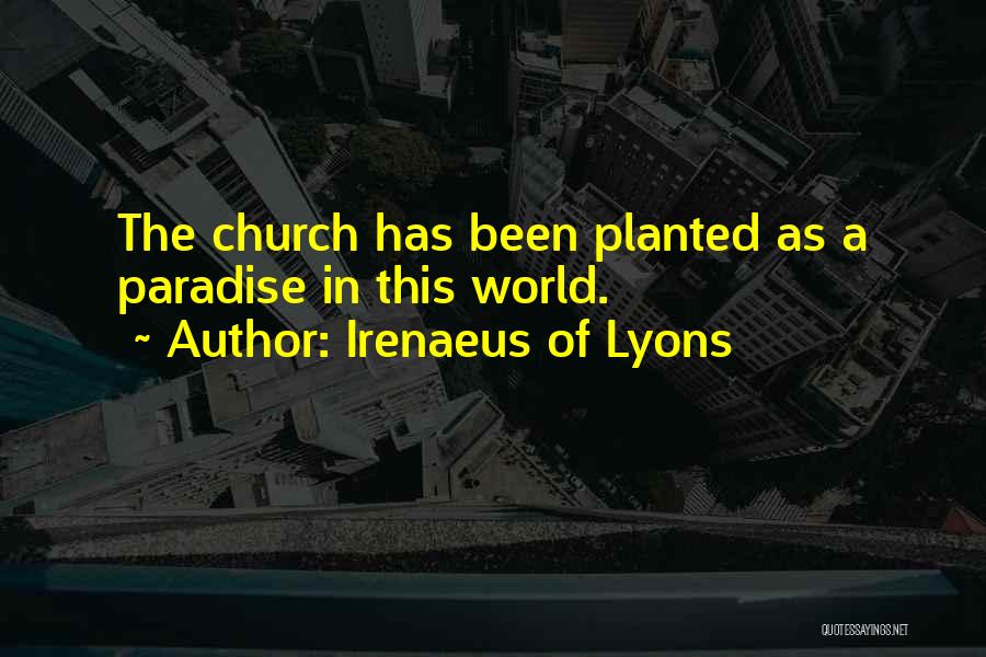 Irenaeus Of Lyons Quotes 84084