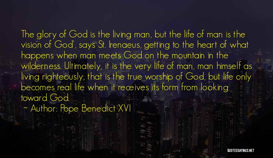 Irenaeus Quotes By Pope Benedict XVI