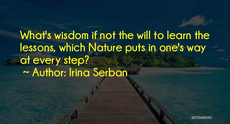 Irina Serban Quotes 631573