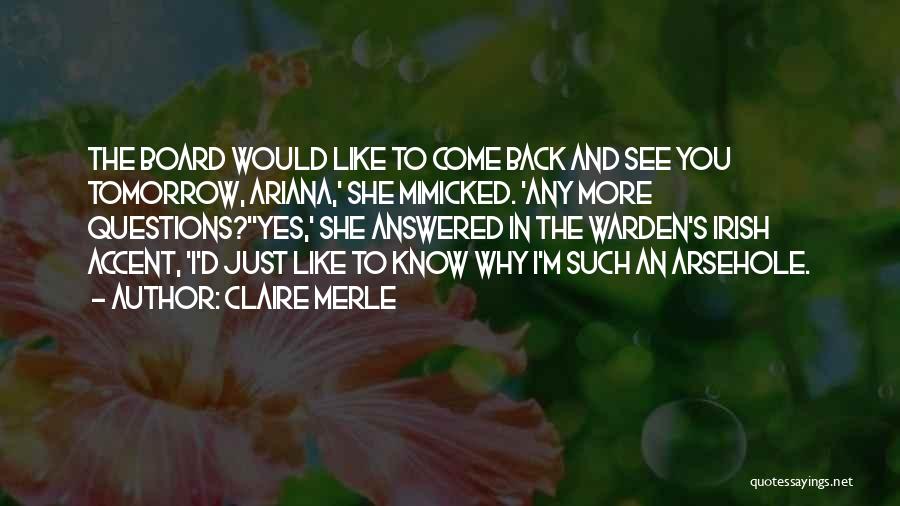 Irish Accent Quotes By Claire Merle