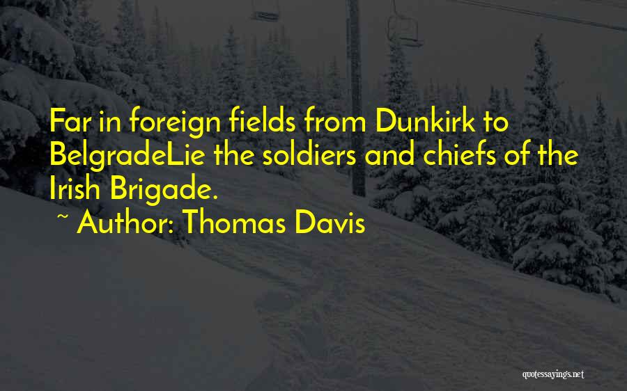 Irish Brigade Quotes By Thomas Davis