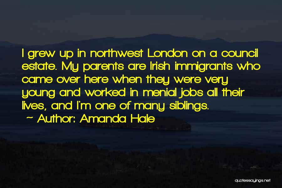 Irish Immigrants Quotes By Amanda Hale