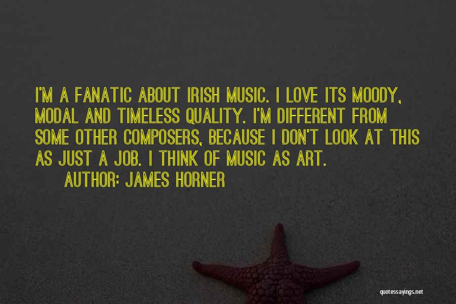 Irish Music Quotes By James Horner