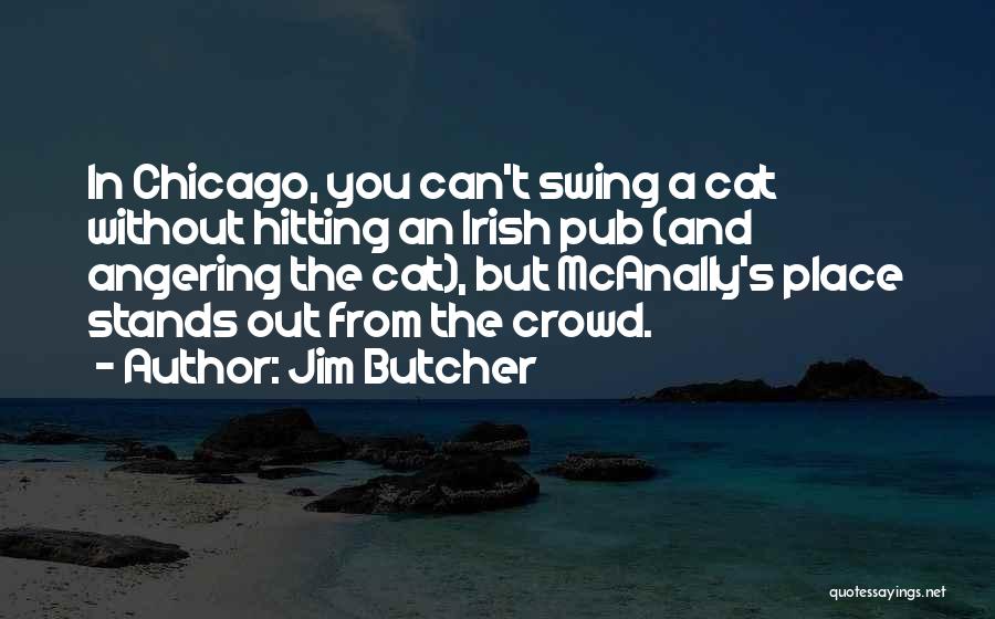 Irish Pub Quotes By Jim Butcher