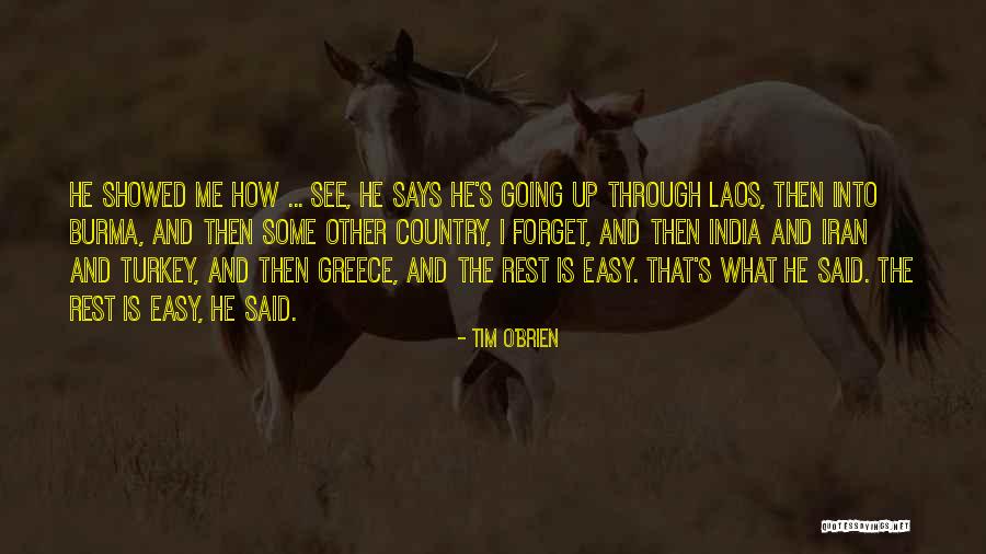 Irmari Basson Quotes By Tim O'Brien Irmari Basson Quotes By Tim O'Brien