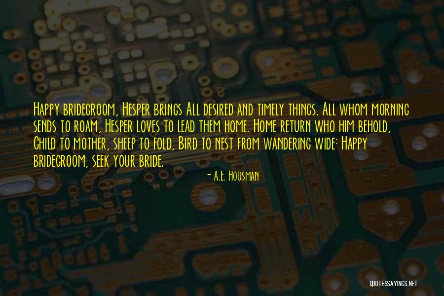 Irmingard Berntheusel Quotes By A.E. Housman Irmingard Berntheusel Quotes By A.E. Housman