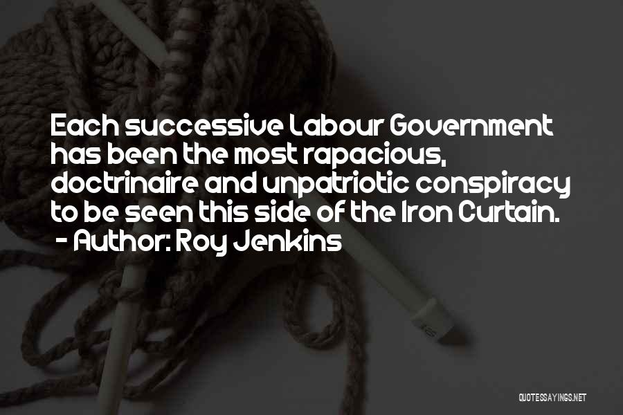 Iron Curtain Quotes By Roy Jenkins