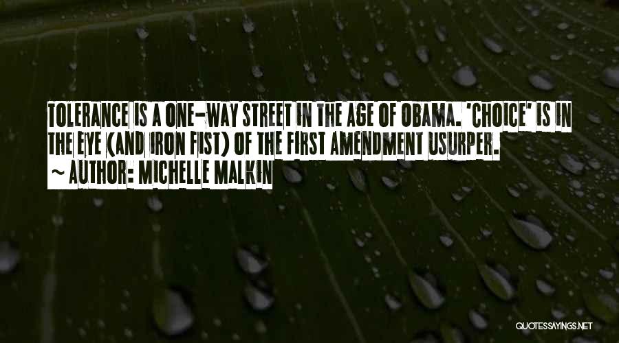 Iron Fist Quotes By Michelle Malkin