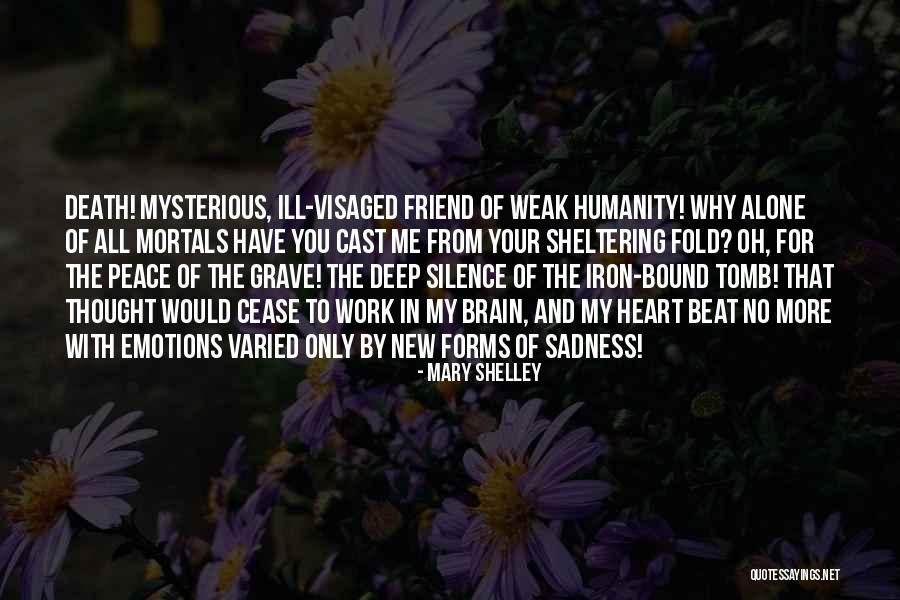 Iron Heart Quotes By Mary Shelley