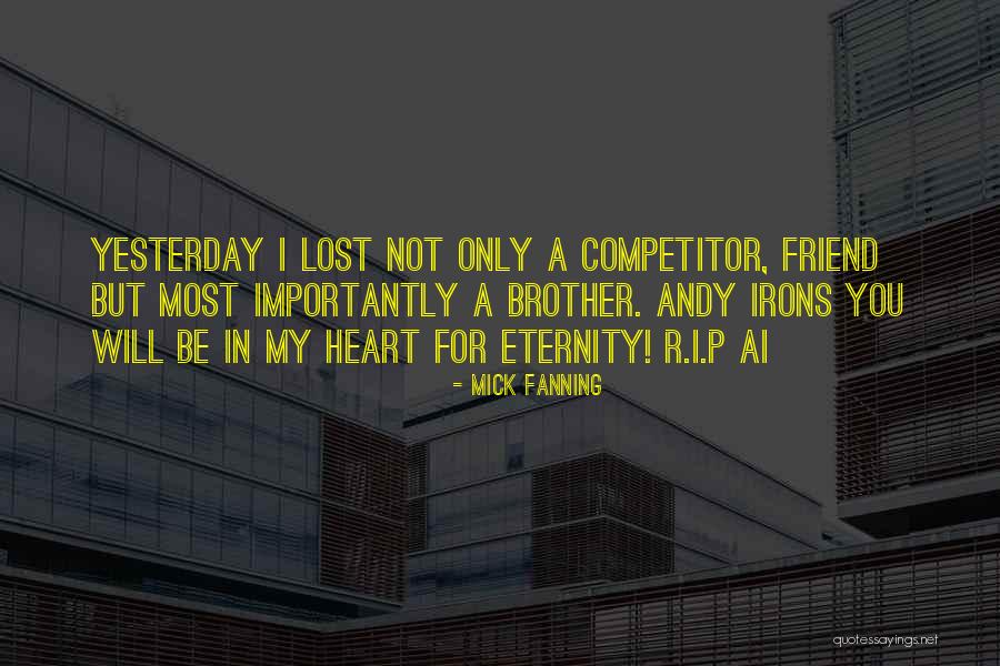 Iron Heart Quotes By Mick Fanning