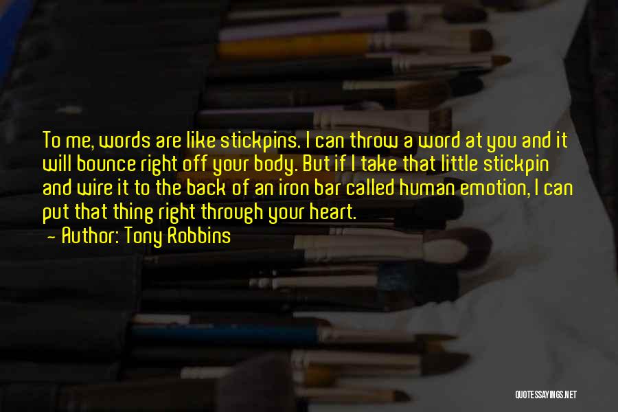 Iron Heart Quotes By Tony Robbins
