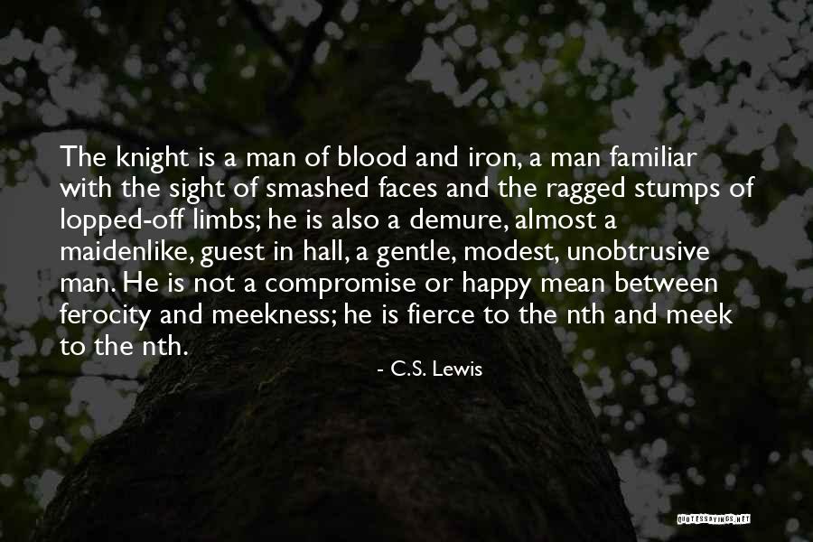 Iron Knight Quotes By C.S. Lewis Iron Knight Quotes By C.S. Lewis