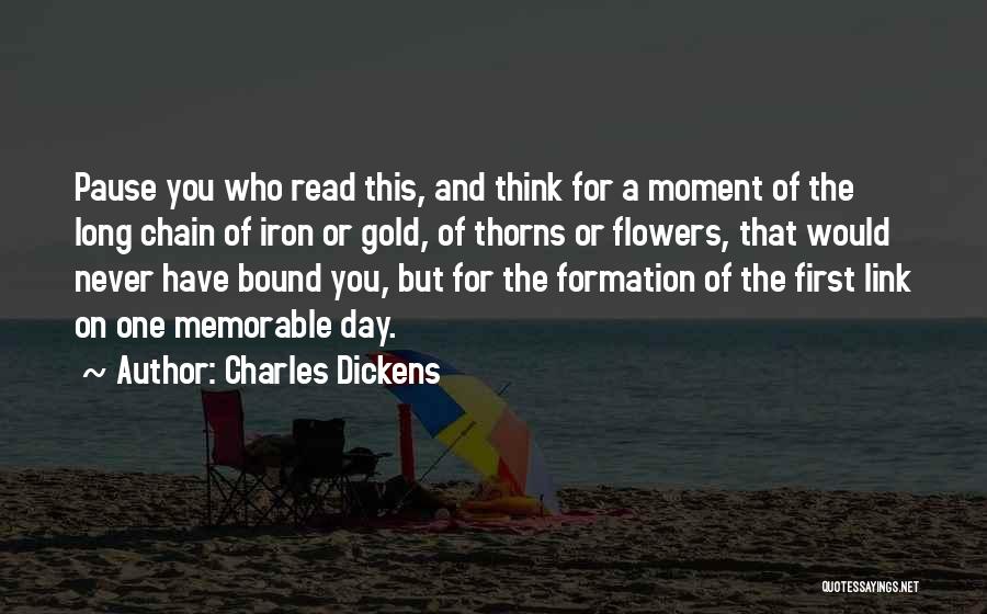 Iron Quotes By Charles Dickens