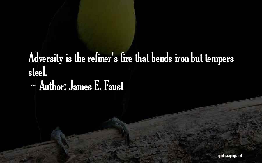 Iron Quotes By James E. Faust